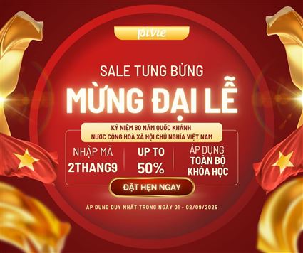 KỶ NIỆM 80 NĂM QUỐC KHÁNH NƯỚC CỘNG HOÀ XÃ HỘI CHỦ NGHĨA VIỆT NAM– TRI ÂN CÙNG 50 VOUCHER ĐẶC BIỆT